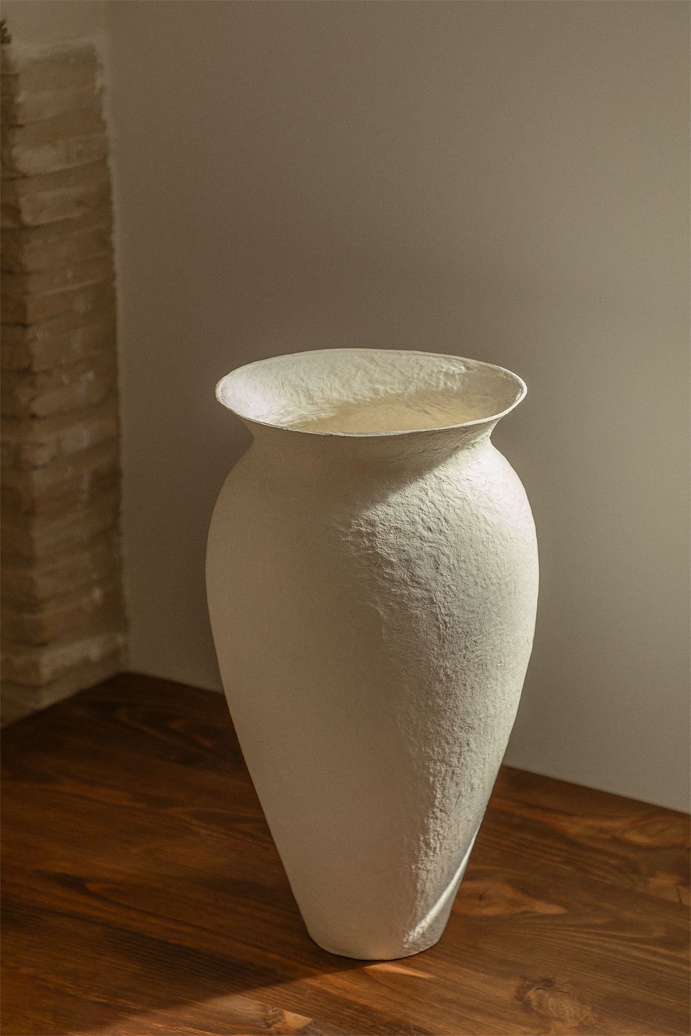 Vaso decorativo fatto a mano in cartapesta Brinxel