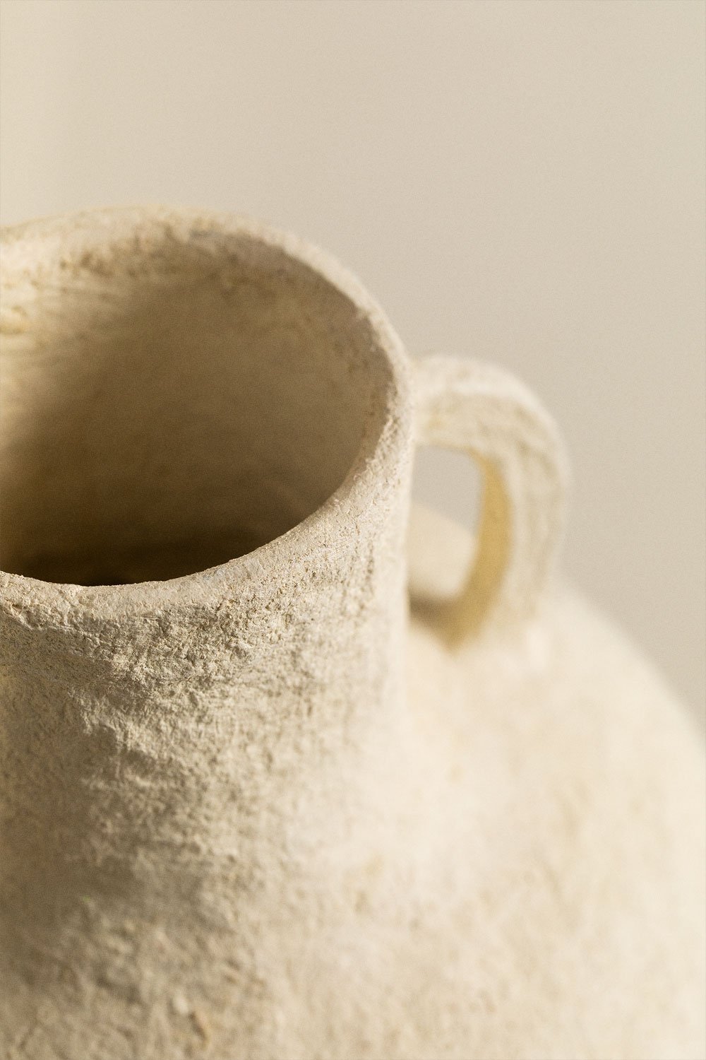 Vaso decorativo fatto a mano in cartapesta coltellaccio Cutler
