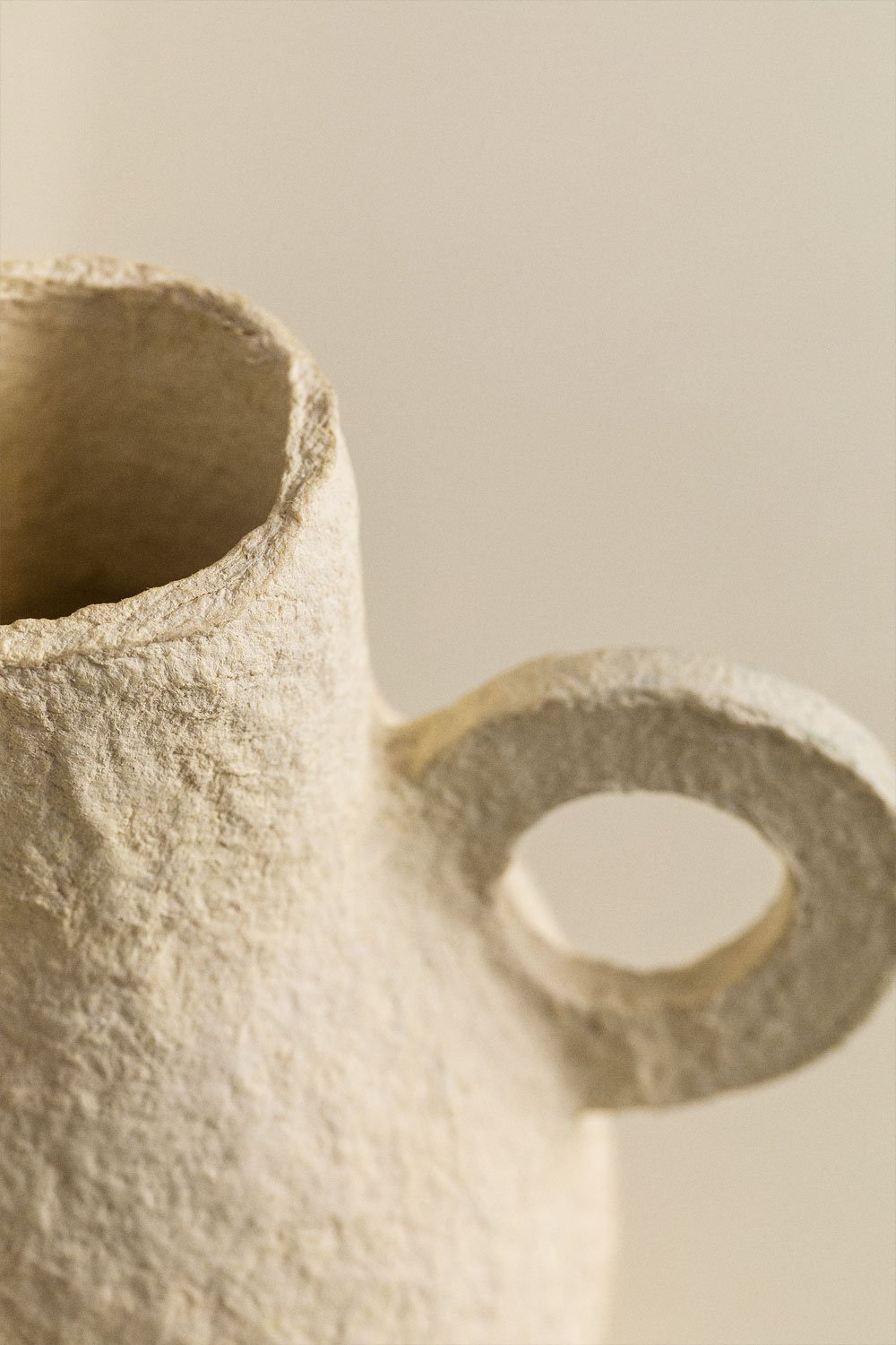 Vaso decorativo fatto a mano in Cartapesta Delores