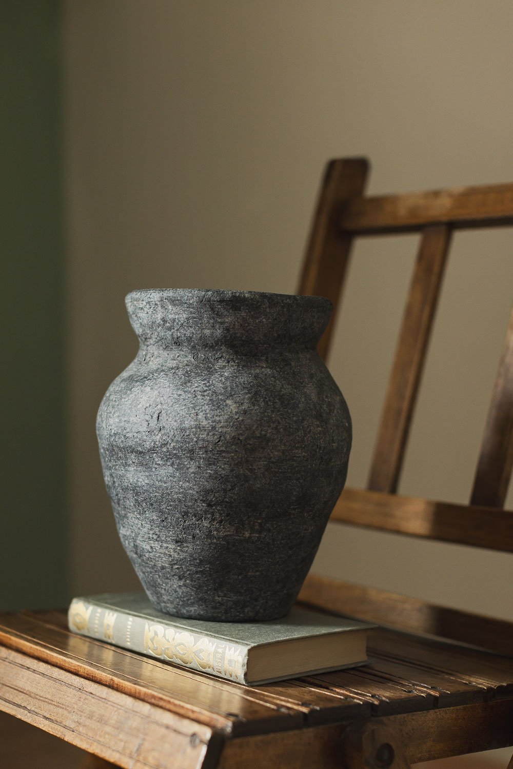 Vaso Decorativo in Terracotta Asmeret