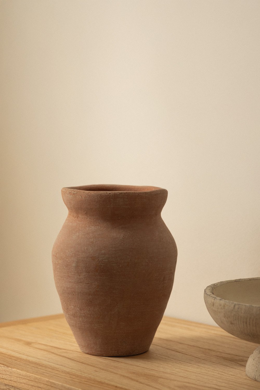 Vaso decorativo in terracotta Elishia