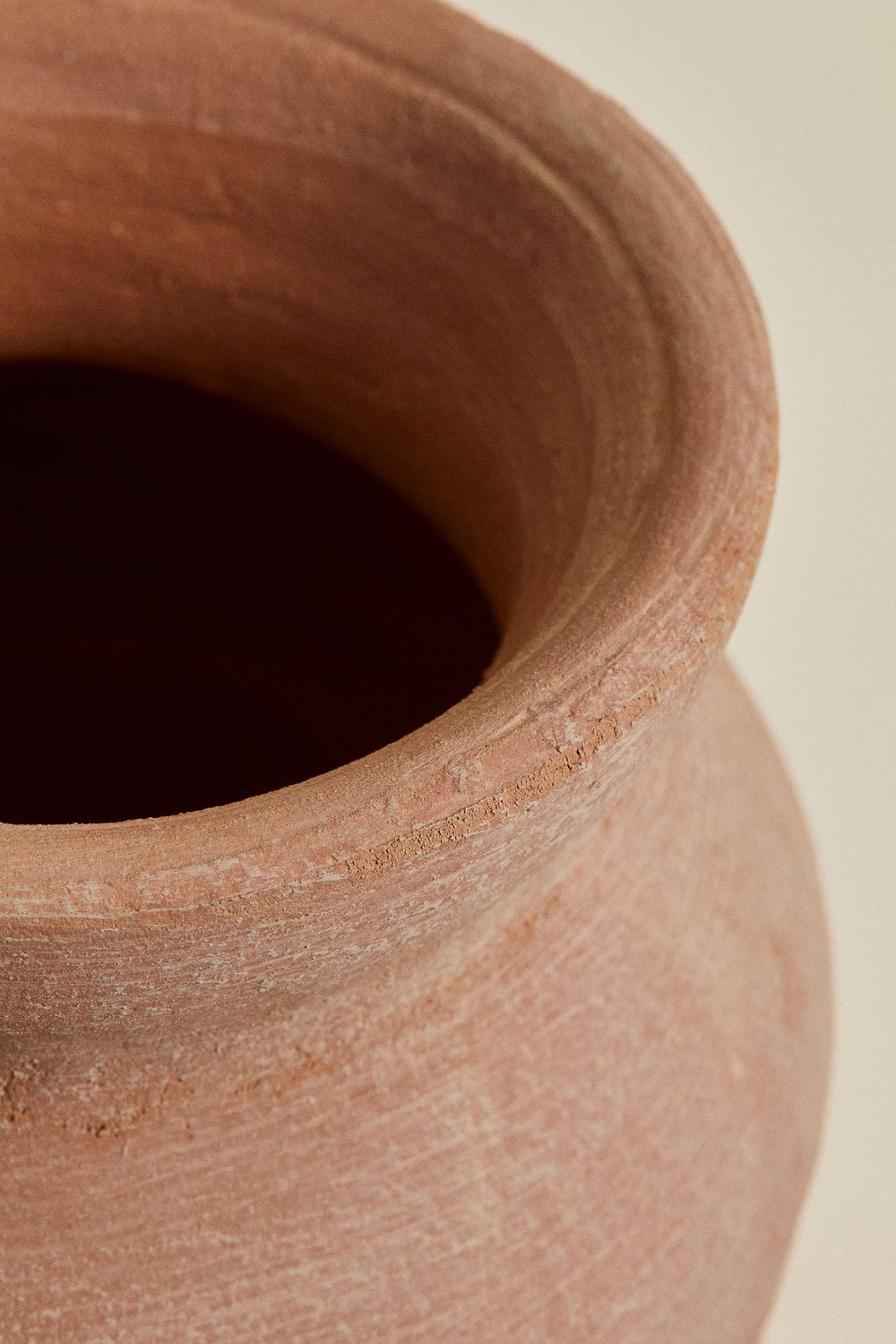 Vaso decorativo in terracotta Elishia