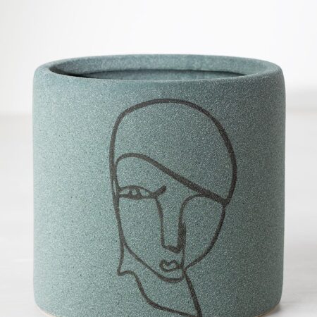 Vaso in ceramica 13 cm Olaf