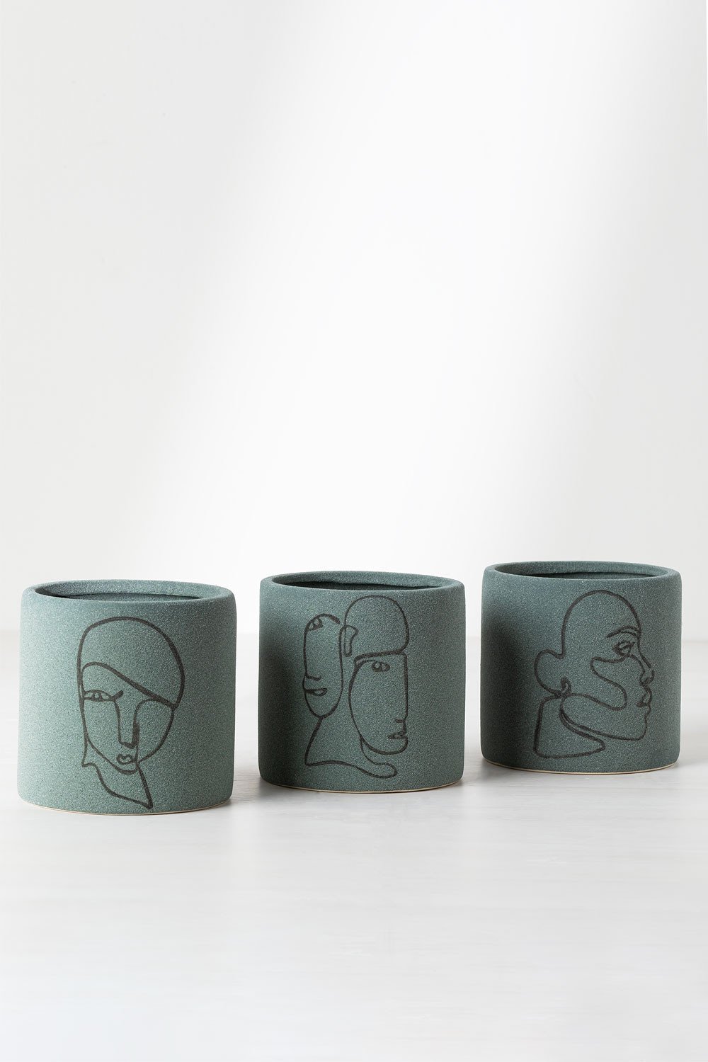 Vaso in ceramica 13 cm Olaf