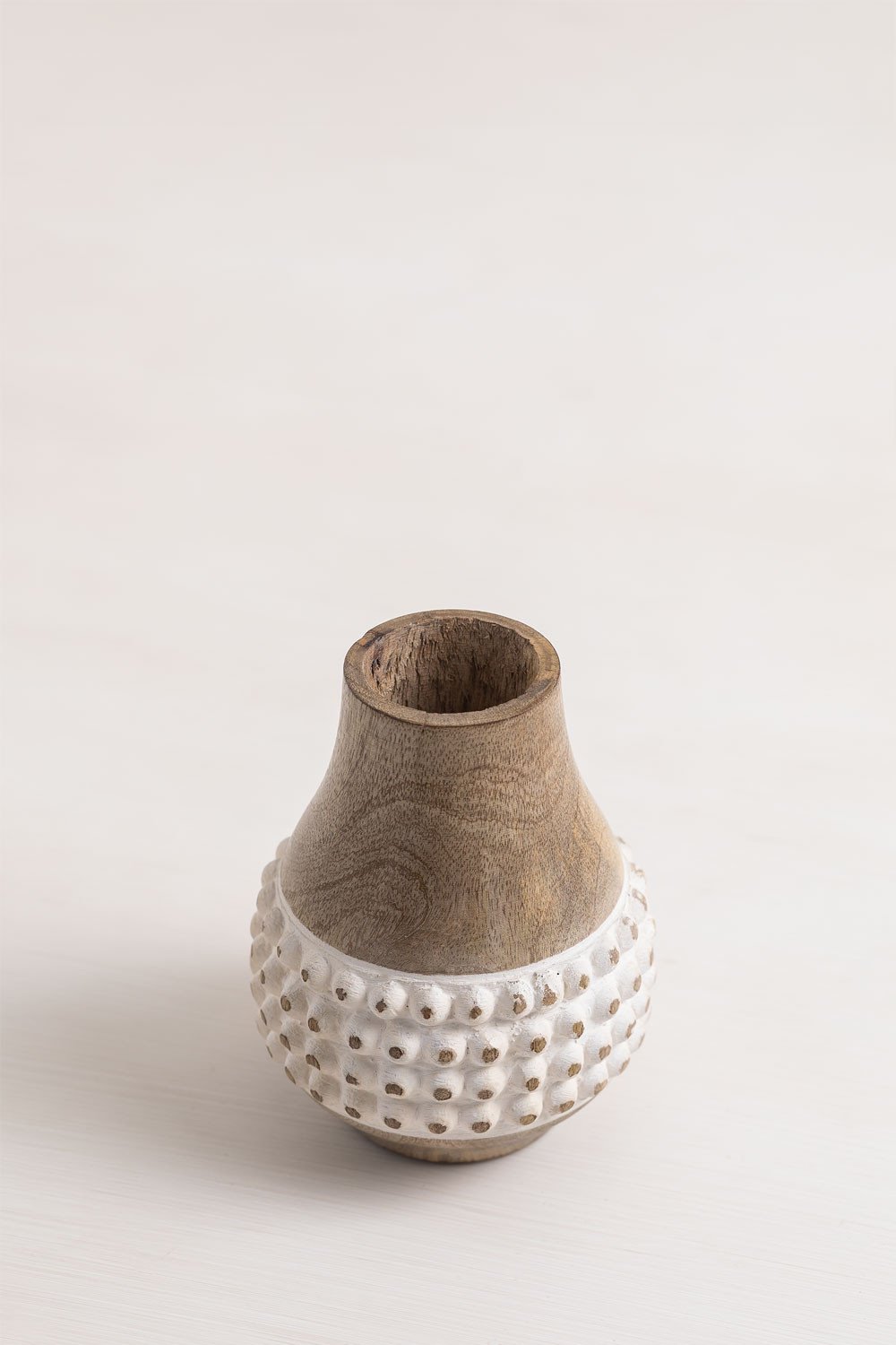 Vaso in legno di mango Biala