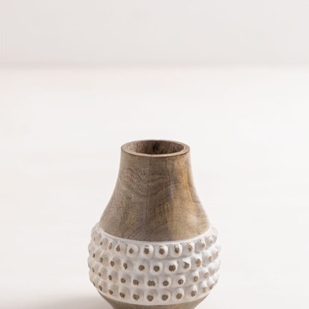 Vaso in legno di mango Biala