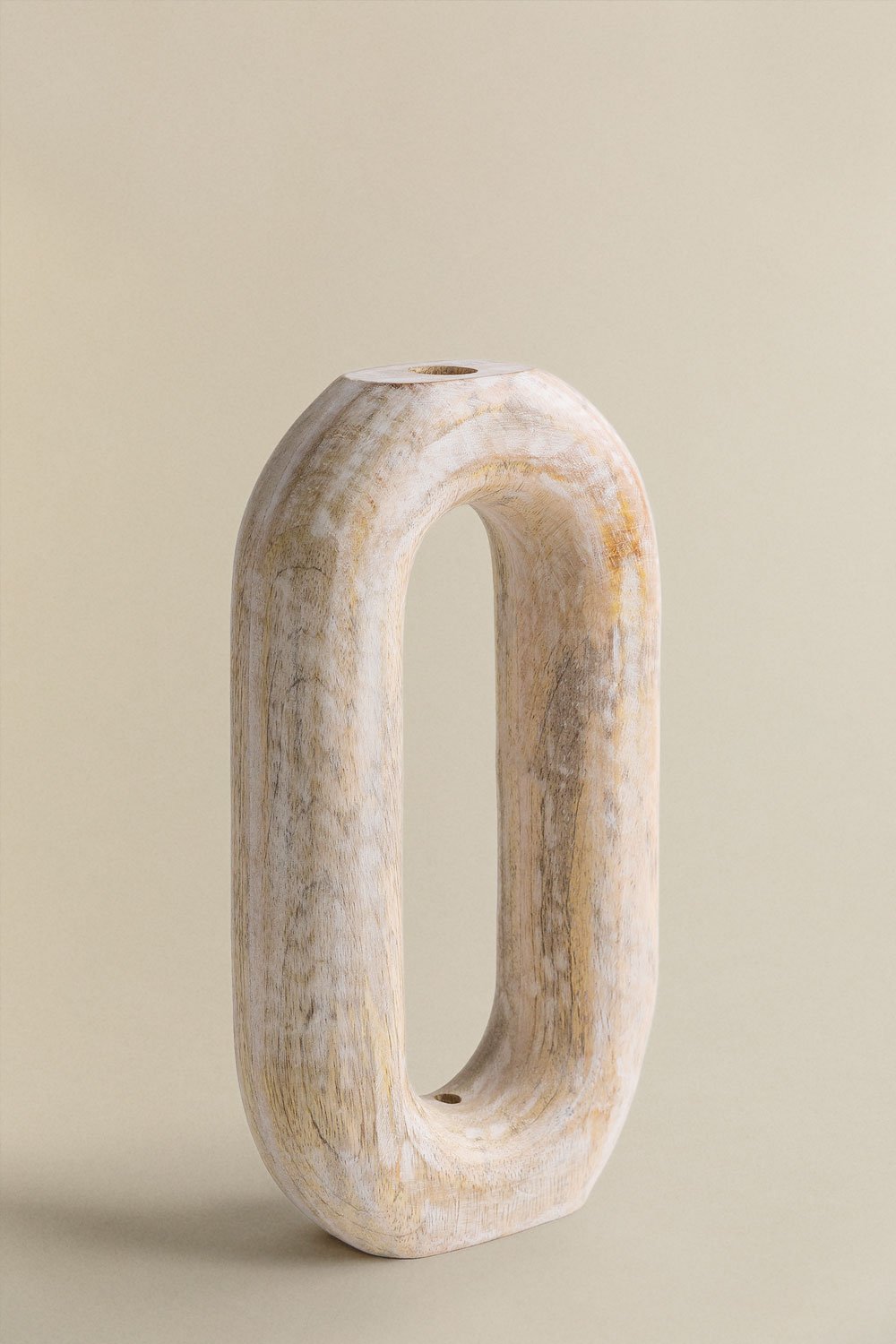 Vaso in legno di mango del Kerala