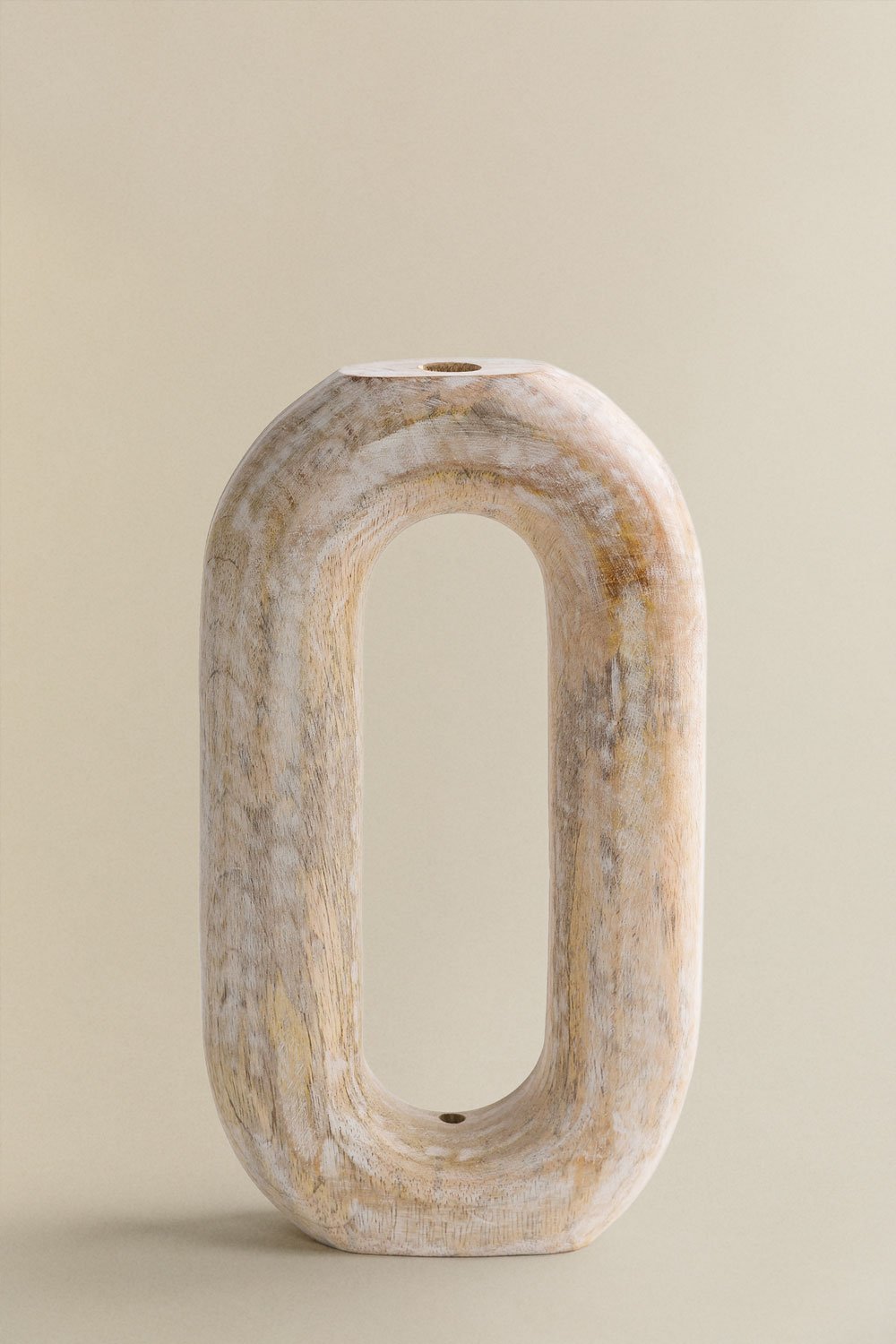 Vaso in legno di mango del Kerala
