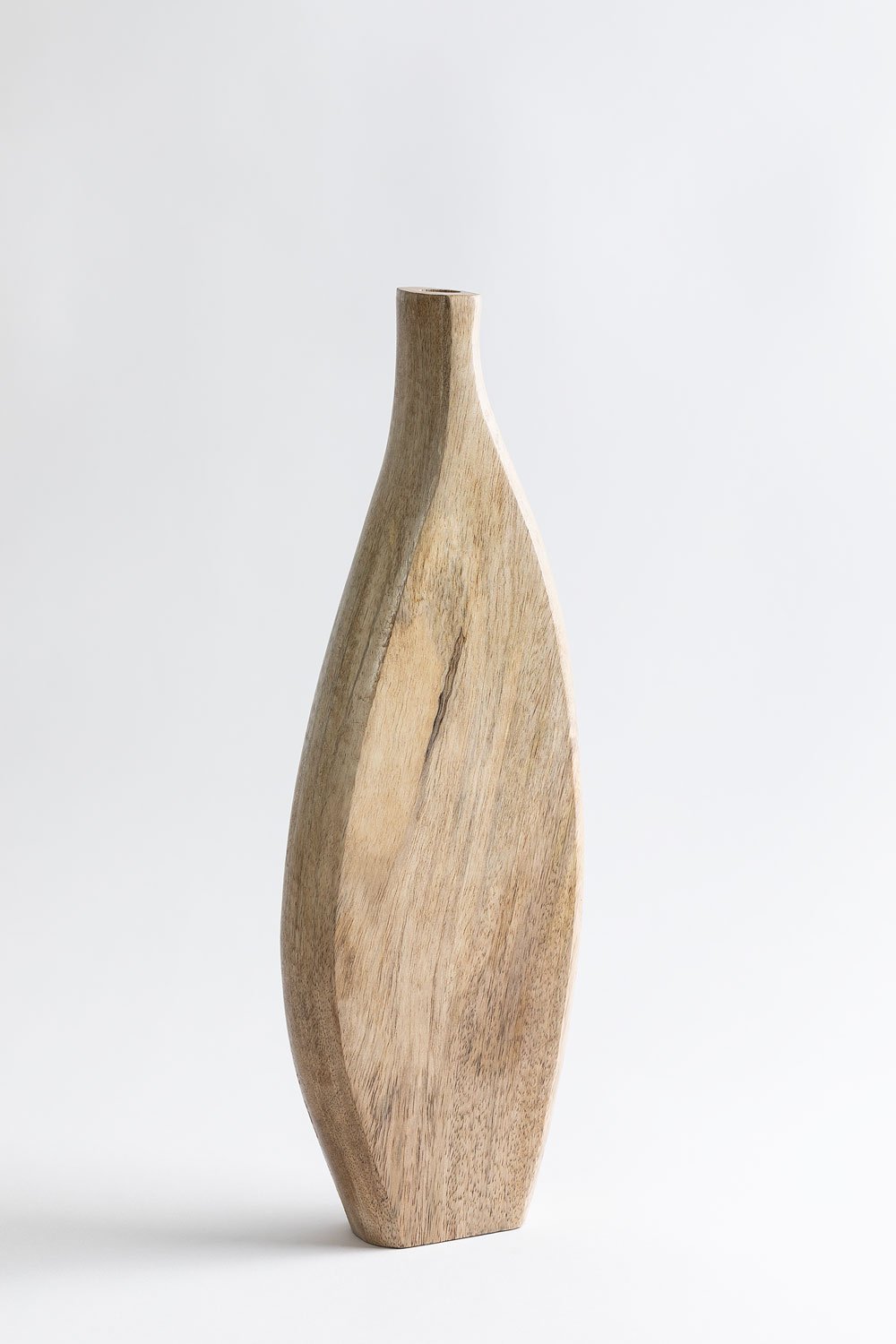 Vaso in legno di mango Sikkim