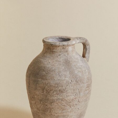 Vaso in terracotta con manico Agnon