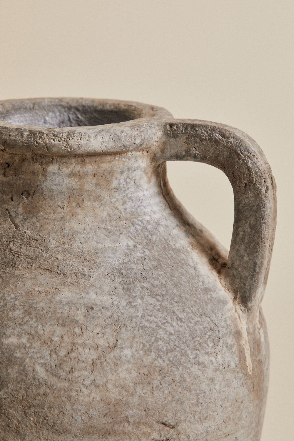 Vaso in terracotta con manico Agnon