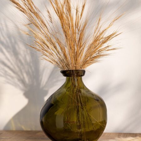 Vaso in vetro riciclato 18 cm Jound