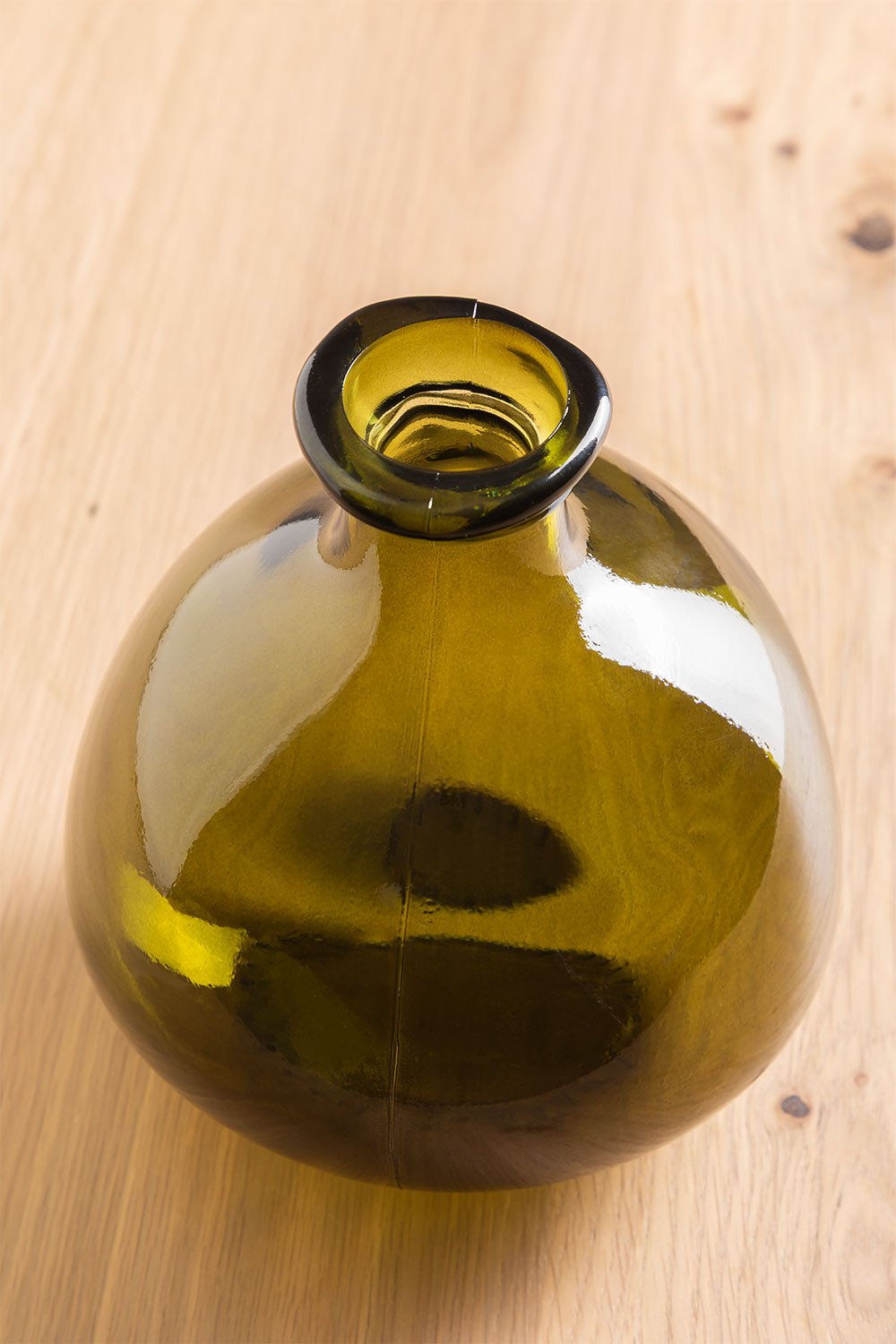 Vaso in vetro riciclato 18 cm Jound