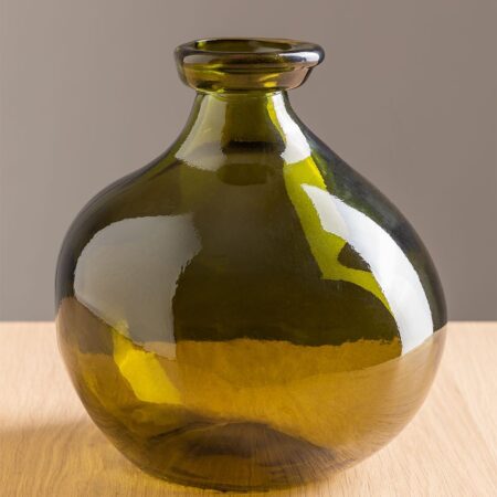 Vaso in vetro riciclato 18 cm Jound