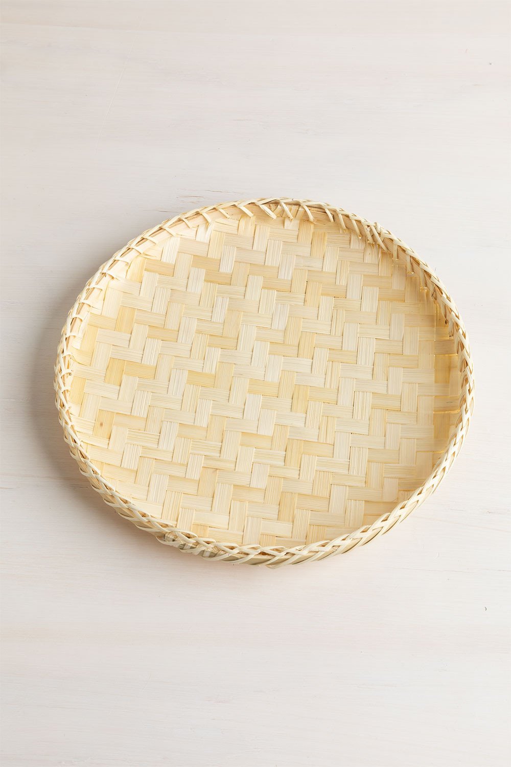 Vassoio Decorativo in Bambù (Ø30 cm) Raimis