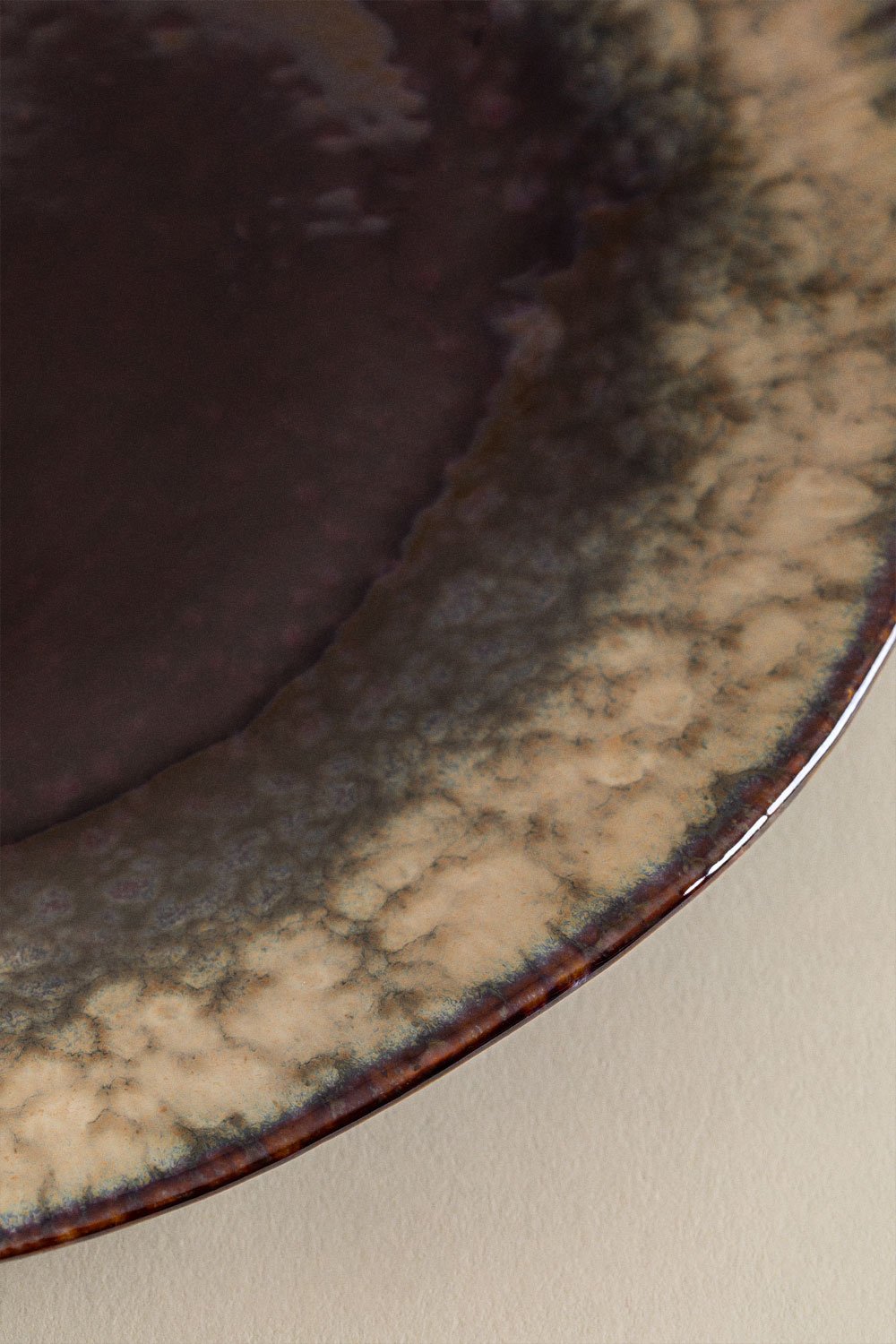 Vassoio decorativo in ceramica Zamar