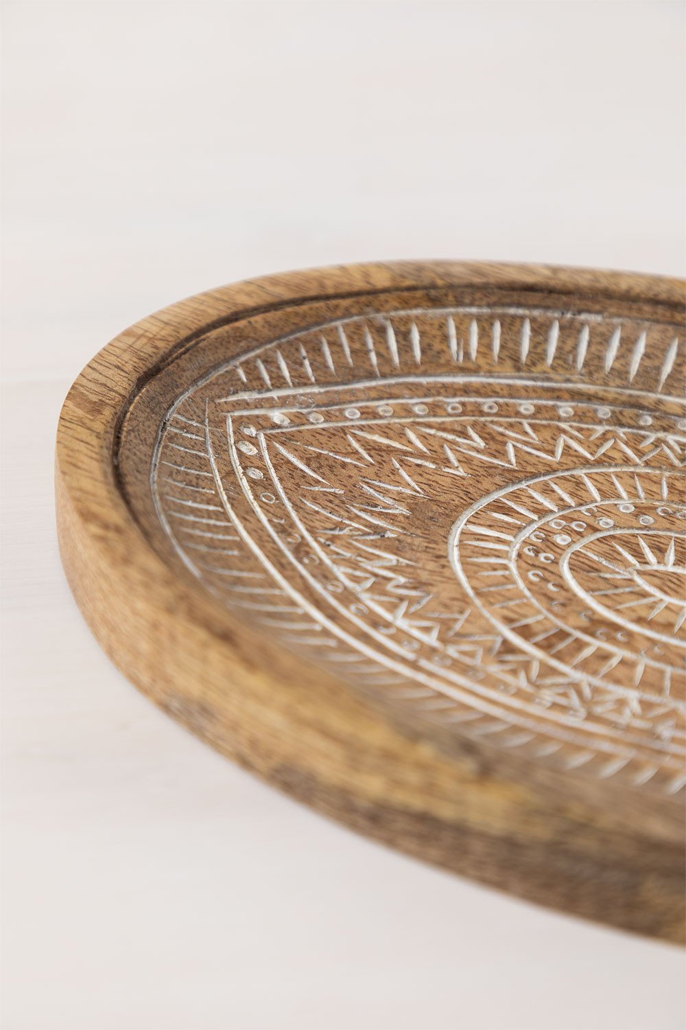Vassoio decorativo in legno di mango Kaloyan