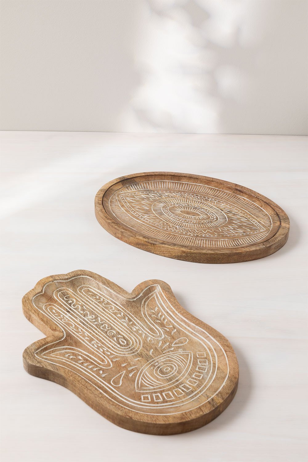 Vassoio in legno di mango Kaloyan Style