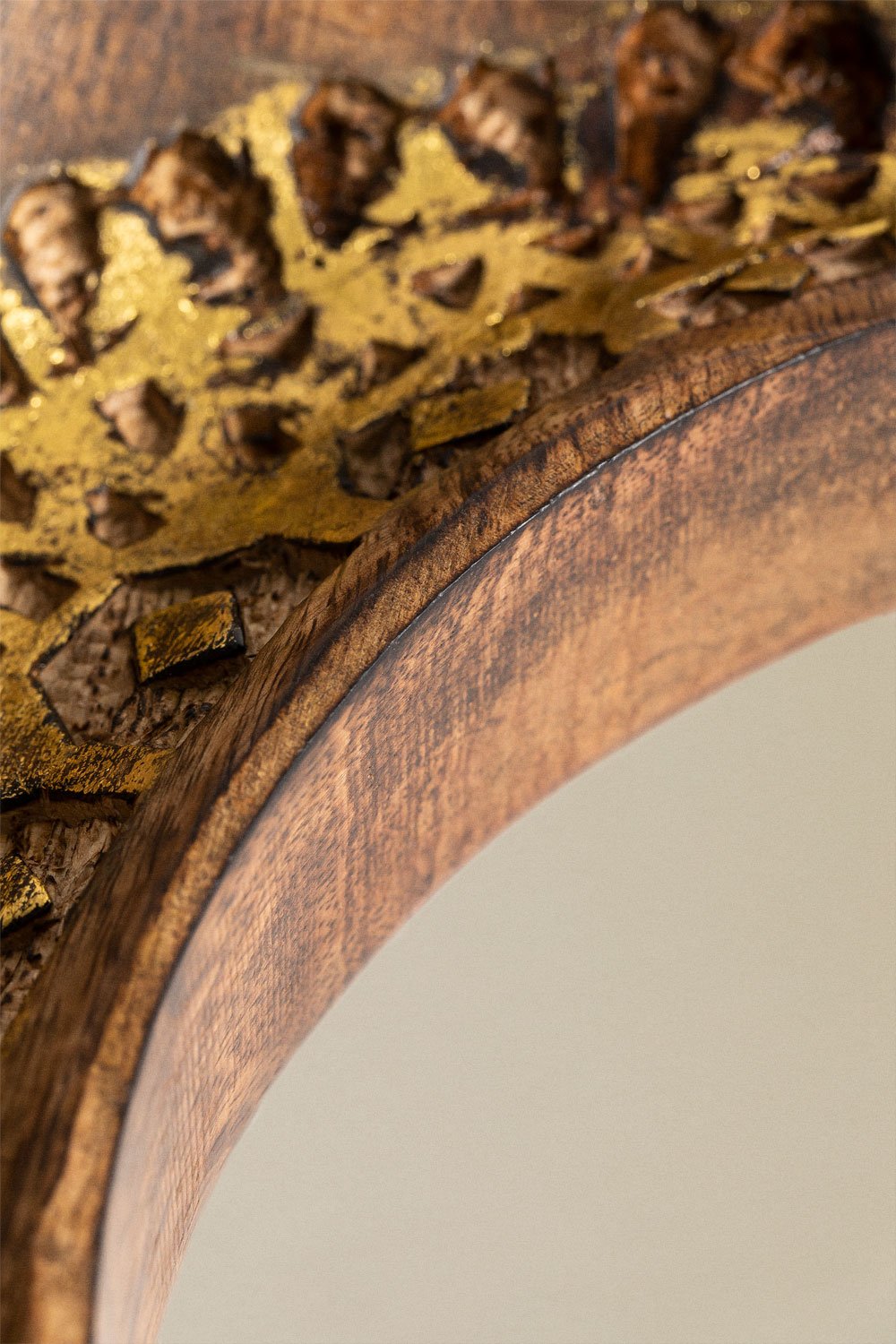 Vassoio tascabile in legno di mango Oribiari