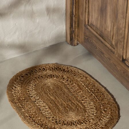 Zerbino Ovale in Juta 60x45 cm Koblet
