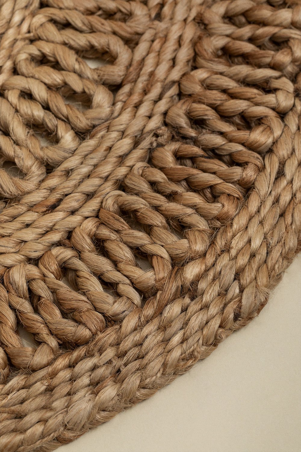 Zerbino Ovale in Juta 60x45 cm Koblet
