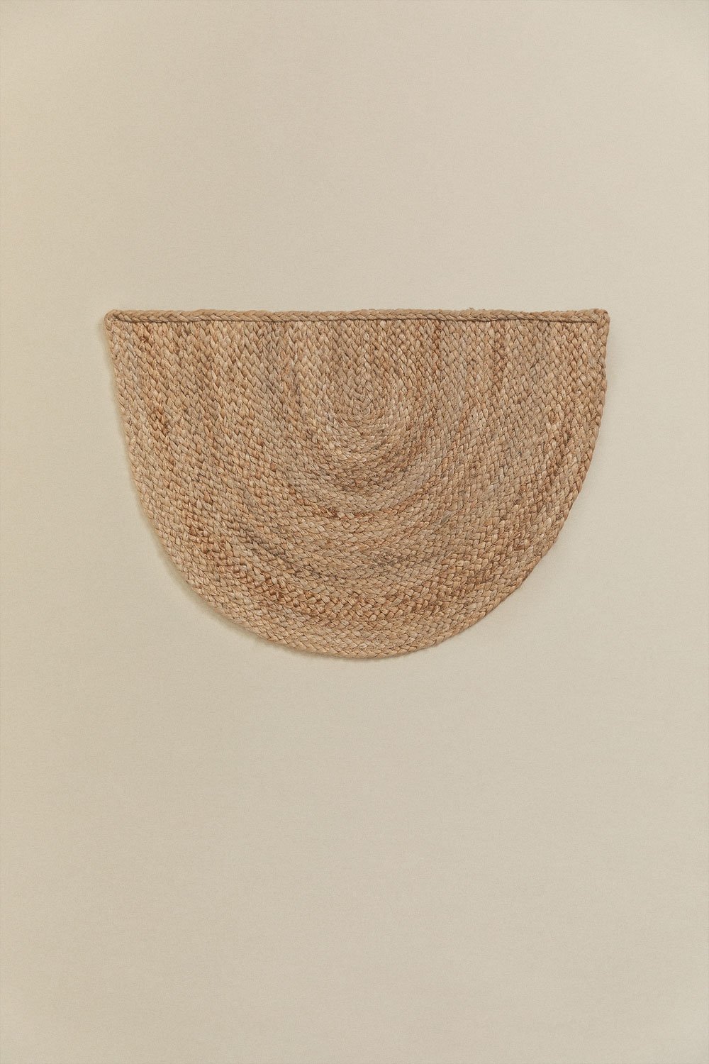 Zerbino Semicircolare in Juta 60x40 cm Fondreset