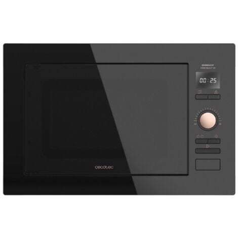 Cecotec Microonde a incasso GrandHeat 2590 Built-in Blackrose