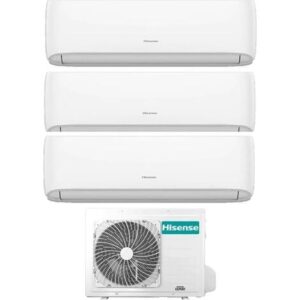 Climatizzatore Condizionatore Hisense Trial Split Inverter serie HI- COMFORT  9+9+12 con 3AMW72U4RJC R-32  9000+9000+12000 Wifi integrato