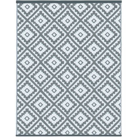 Tappeto per esterni BAHAMAS grigio 180 x 280 CM