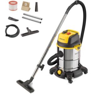 Aspiratore Solidi e Liquidi Stanley SXVC30XTDE  (Potenza assorbita  1600 W, Capacità fusto 30 l)