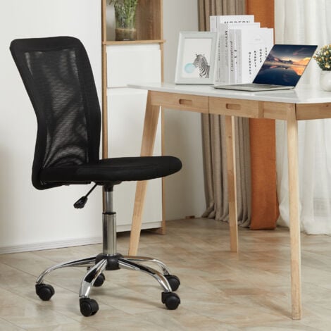 Vinsetto Sedia Ergonomica da Ufficio Girevole 5 Ruote Altezza Regolabile