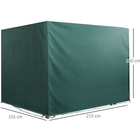 Outsunny Copertura per Mobili da Giardino Impermeabile Anti UV