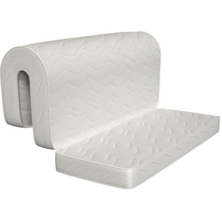Materasso per pronto letto 140x200, con pretaglio a 60 cm - Waterfoam - pieghevole - Dispositivo Medico.