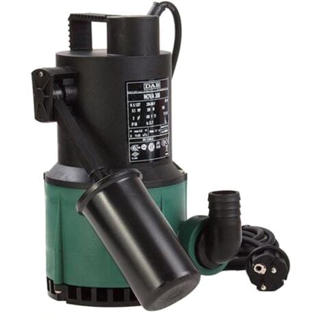 DAB - NOVA 300 M-A POMPA SOMMERGIBILE DA DRENAGGIO ACQUE CHIARE 60194400