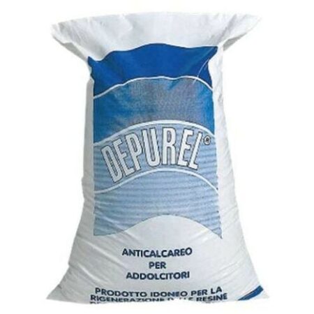 ITALKALI - DEPUREL SALE NATURALE IN PASTIGLIE PER ADDOLCITORE AD ALTO CONTENUTO DI SODIO IN SACCO DA 25 KG. 547R