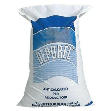 ITALKALI - DEPUREL SALE NATURALE IN PASTIGLIE PER ADDOLCITORE AD ALTO CONTENUTO DI SODIO IN SACCO DA 25 KG. 547R