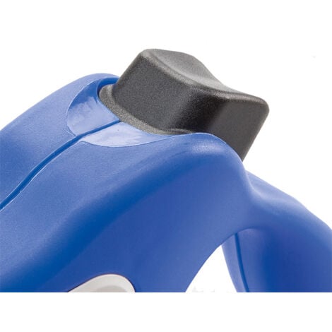 Ferplast AMIGO TAPE Guinzaglio allungabile con fettuccia estensibile. 4 misure, vasta gamma colori.. Variante MINI - Misure: 12 x 3 x h 10 cm - Blu