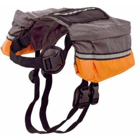 Ferplast DOG SCOUT  Zaino per cani di taglia media e grande. Variante DOG SCOUT - Misure: A: 44-85 cm B: 65-108 cm C:  65-108 cm L 30 cm -
