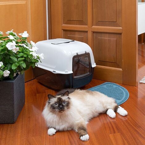 Ferplast CAT DOOR MAT Tappeto per gatti. Variante CAT DOOR MAT - Misure: 58.8 x 36.3 x h 0.5 cm -