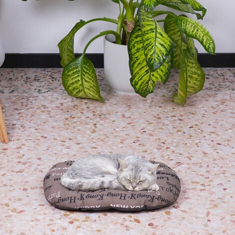 Ferplast RELAX C Cuscino in cotone con soffice imbottitura. Varie misure.. Variante 45/2 - Misure: 43 x 30 cm - Marrone