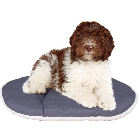 Ferplast RELAX F Cuscino in cotone e peluche per cani e gatti. Varie misure.. Variante 78/8 - Misure: 78 x 50 cm - Grigio