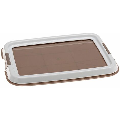 Ferplast HYGIENIC PAD TRAY Vassoio contenitivo per panni assorbenti per cani. Variante HYGIENIC PAD TRAY SMALL - Misure: 49 x 36 x h 3 cm -