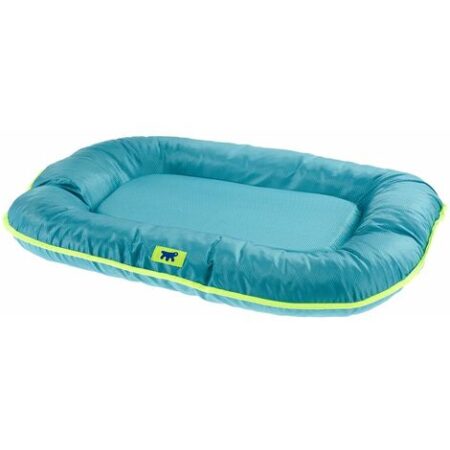 Ferplast OSCAR  Materassino in tessuto tecnico. In vari colori e misure.. Variante 80 - Misure: 80 x 60 x h 11 cm - Azzurro