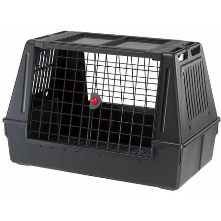 Ferplast ATLAS CAR SCENIC Trasportino per cani da auto. Varie misure.  . Variante 100 - Misure: 100 x 60 x h 66 cm - Nero