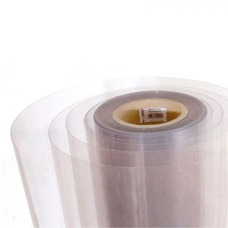 VETRO SINTETICO TRASPARENTE POLIKRISTAL AL METRAGGIO H. 100 CM Spessore 0,25 mm