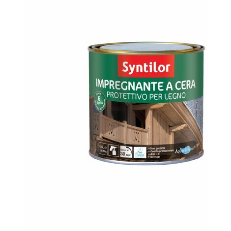 IMPREGNANTE ACQUA A CERA 0.5L BIANCO