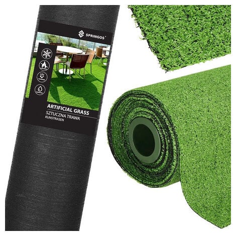 Erba sintetica rotolo da 3 m per terrazzo balcone campo morbida 7mm