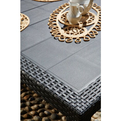 TAVOLO JOKER cm. 138x78x72 h col. Antracite