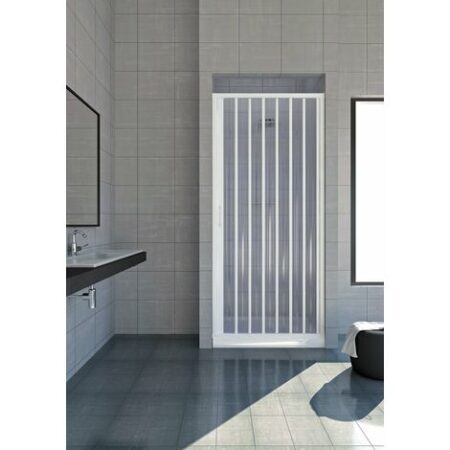 Box doccia nicchia Venere 100xh185  in pvc con apertura laterale