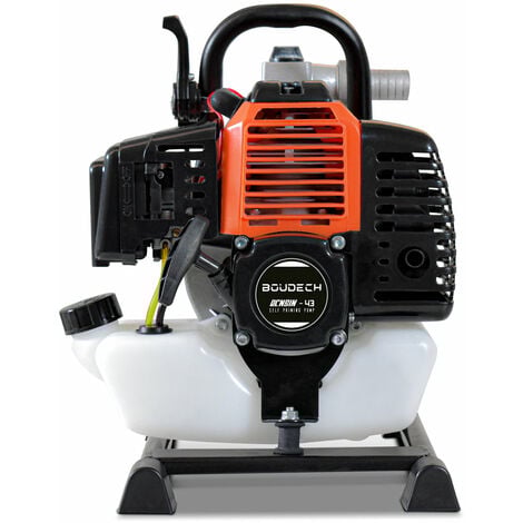 Motopompa Autoadescante Per Acqua Con Motore A Scoppio Da 42,7Cc
